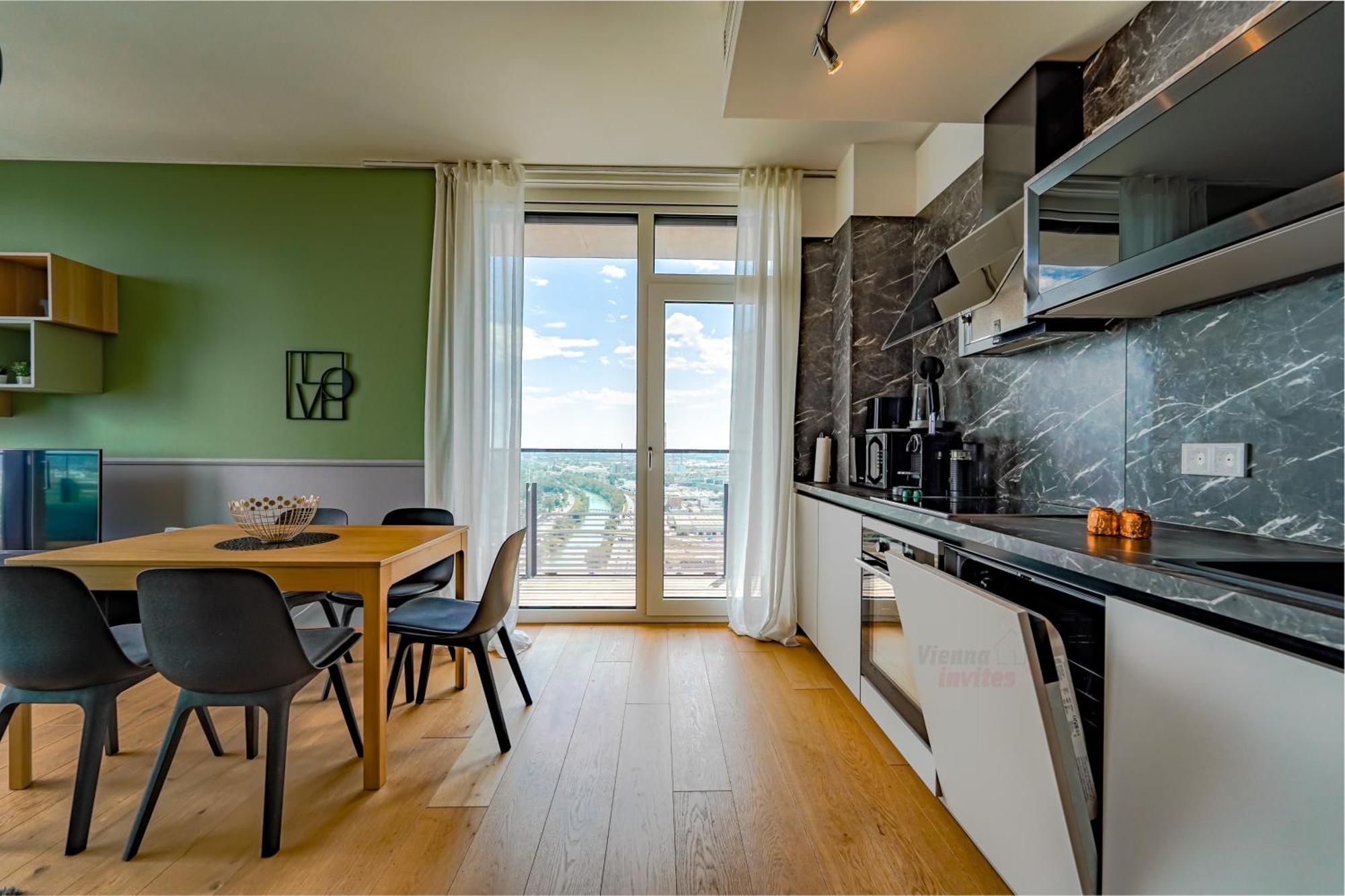 Triiiple 7Heaven - Amazing View On Top Floor With Rooftop Pool Viena Exterior foto