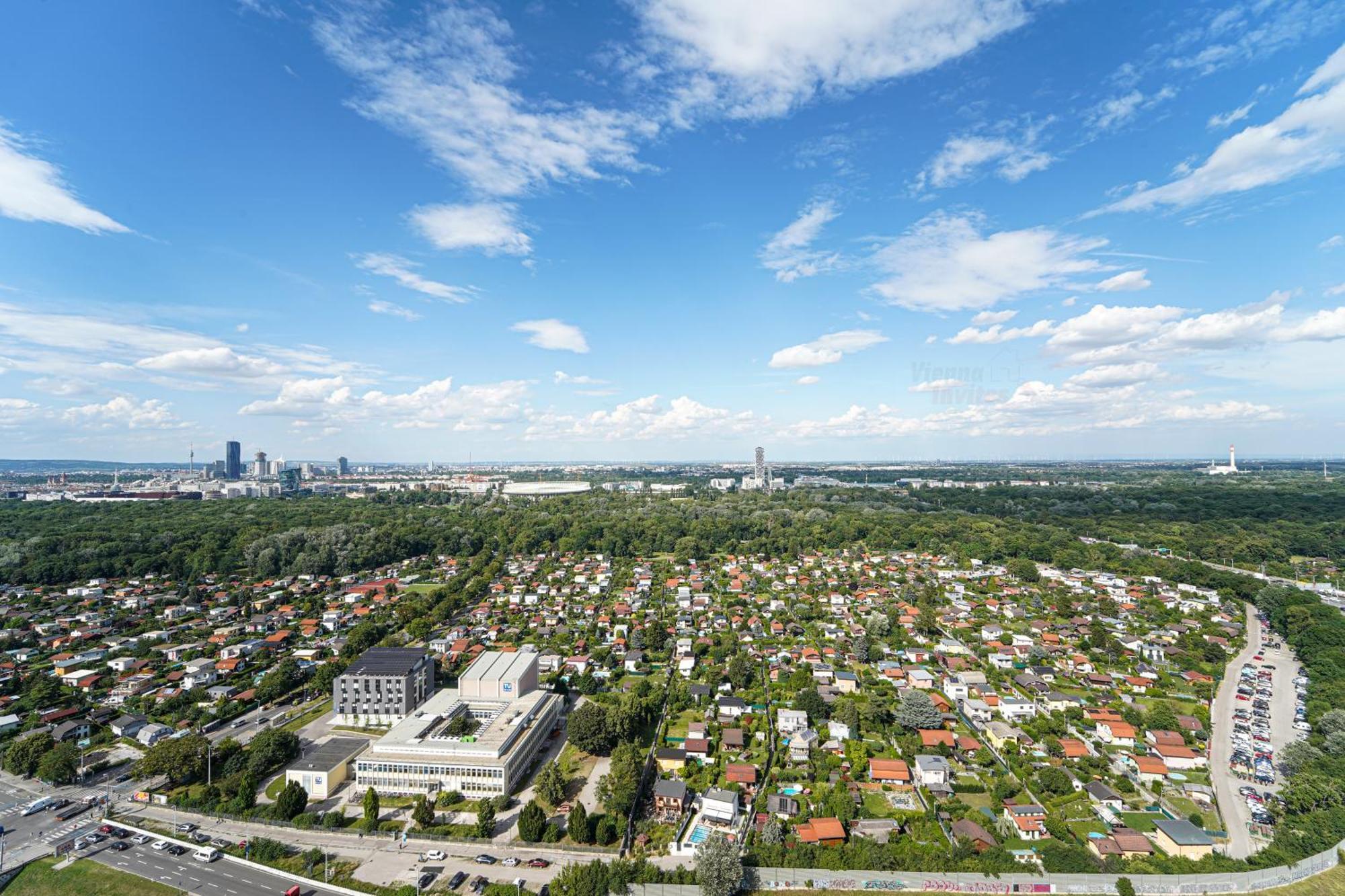 Triiiple 7Heaven - Amazing View On Top Floor With Rooftop Pool Viena Exterior foto